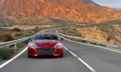 Aston Martin Rapide S дебютирует в Нью-Йорке